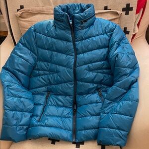 Kenneth Cole Teal Puffer Jacket